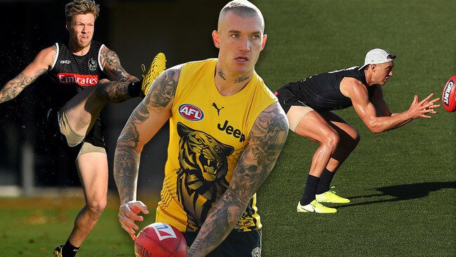 AFL players have returned to training.