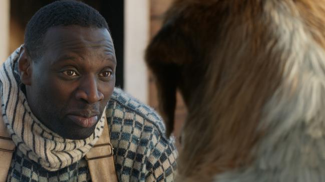 Omar Sy in a scene from The Call Of the Wild.