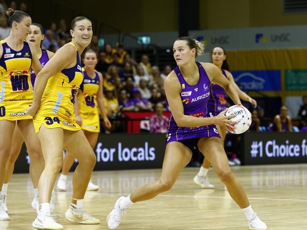 Firebirds goal attack Tippah Dwan has been quiet this season. Picture: Russell Freeman/Getty Images