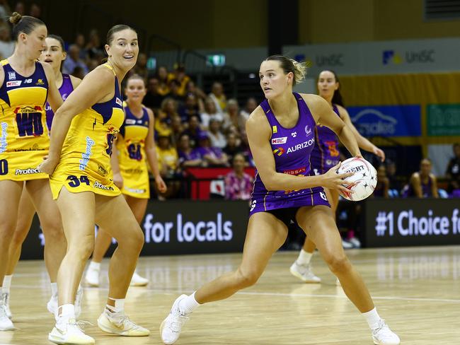 Firebirds goal attack Tippah Dwan has been quiet this season. Picture: Russell Freeman/Getty Images
