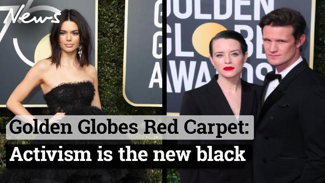 Golden Globes Red Carpet: Activism is the new black