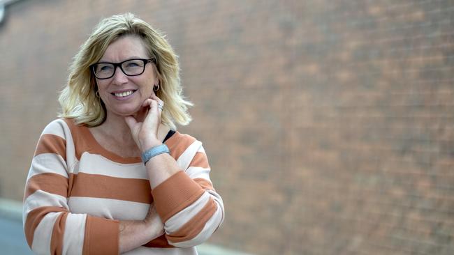 Domestic violence campaigner and 2015 Australian of the Year Rosie Batty. Picture: Luis Enrique Ascui