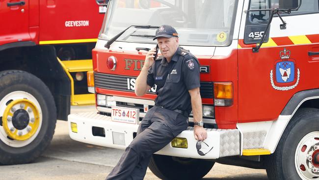 Tasmania Fire Service incident controller for the Dolphin Sands bushfire, Stuart Males. PICTURE: MATT THOMPSON