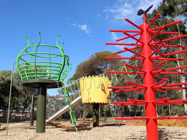 The new playground at Wittunga Botanic Gardens in Blackwood is now open. Picture: Department for Environment and Water