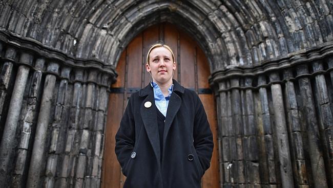 ***BESTPIX*** Cafe Visit With Young SNP Student Candidate