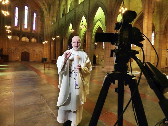 Dean of St Johns Cathedral Peter Catt. Picture: Annette Dew