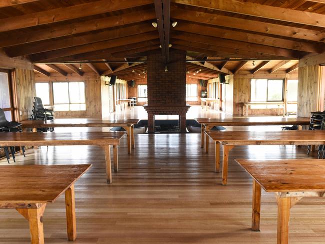 It’s empty now, but the school camp facilities at Kangaroobie are ready a return to business. Picture: Dannika Bonser