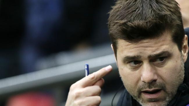 Tottenham manager Mauricio Pochettino. Picture: AP