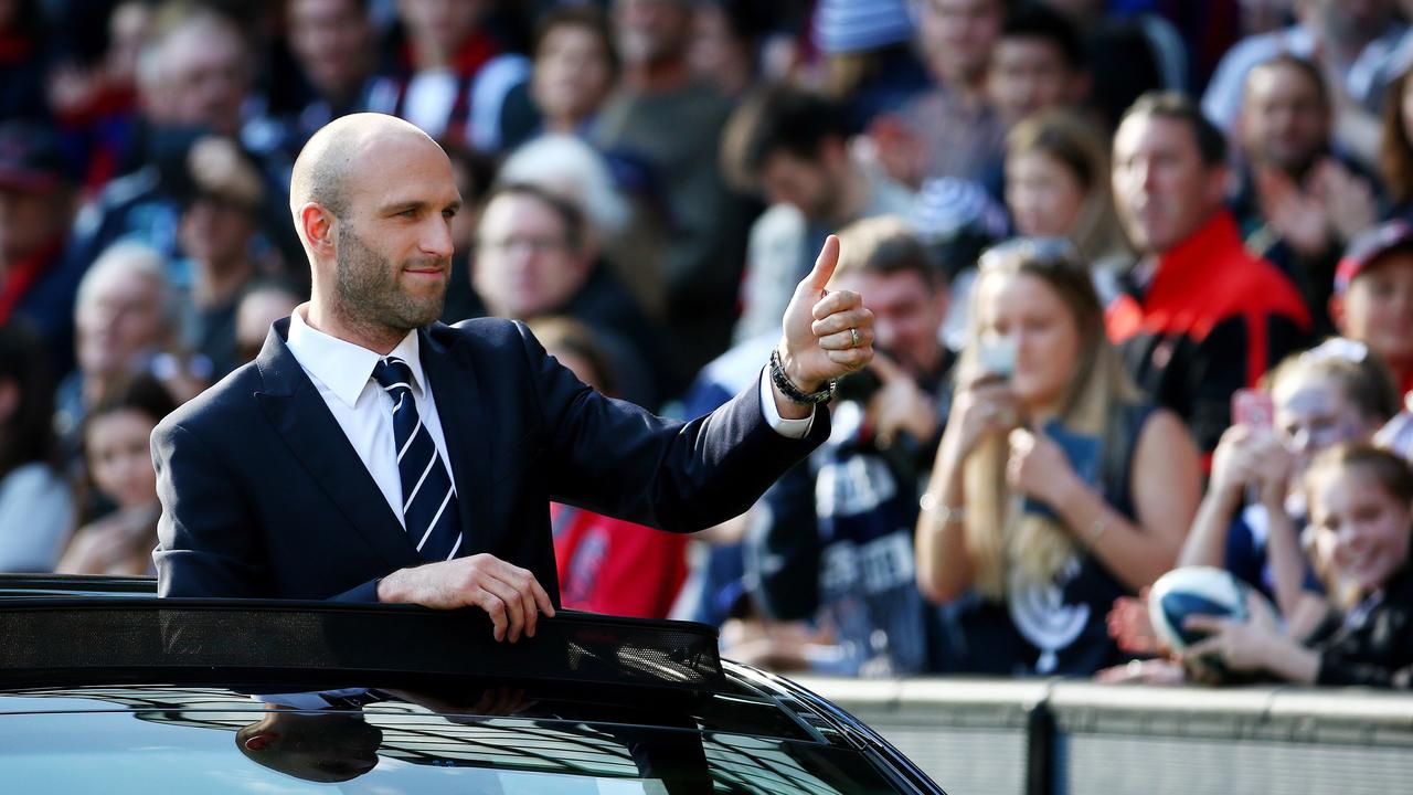Chris Judd will head a panel to select Carlton’s next AFLW coach. Picture: Colleen Petch.