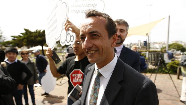 Liberal Party candidate Dave Sharma said there should be consideration into moving the Australian embassy from Tel Aviv to Jerusalem. Picture: Rohan Kelly