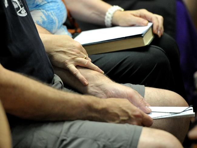 A Service was held at St Marys of the Sea Catholic Cathedral in Darwin to honour the victims and their families of the MH17 Tragedy. The congregation pays its respects.