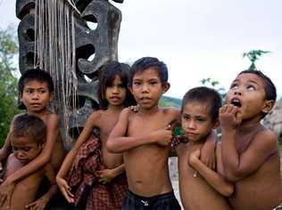 Children of the island of Sumba, Indonesia. Picture: Jason Childs