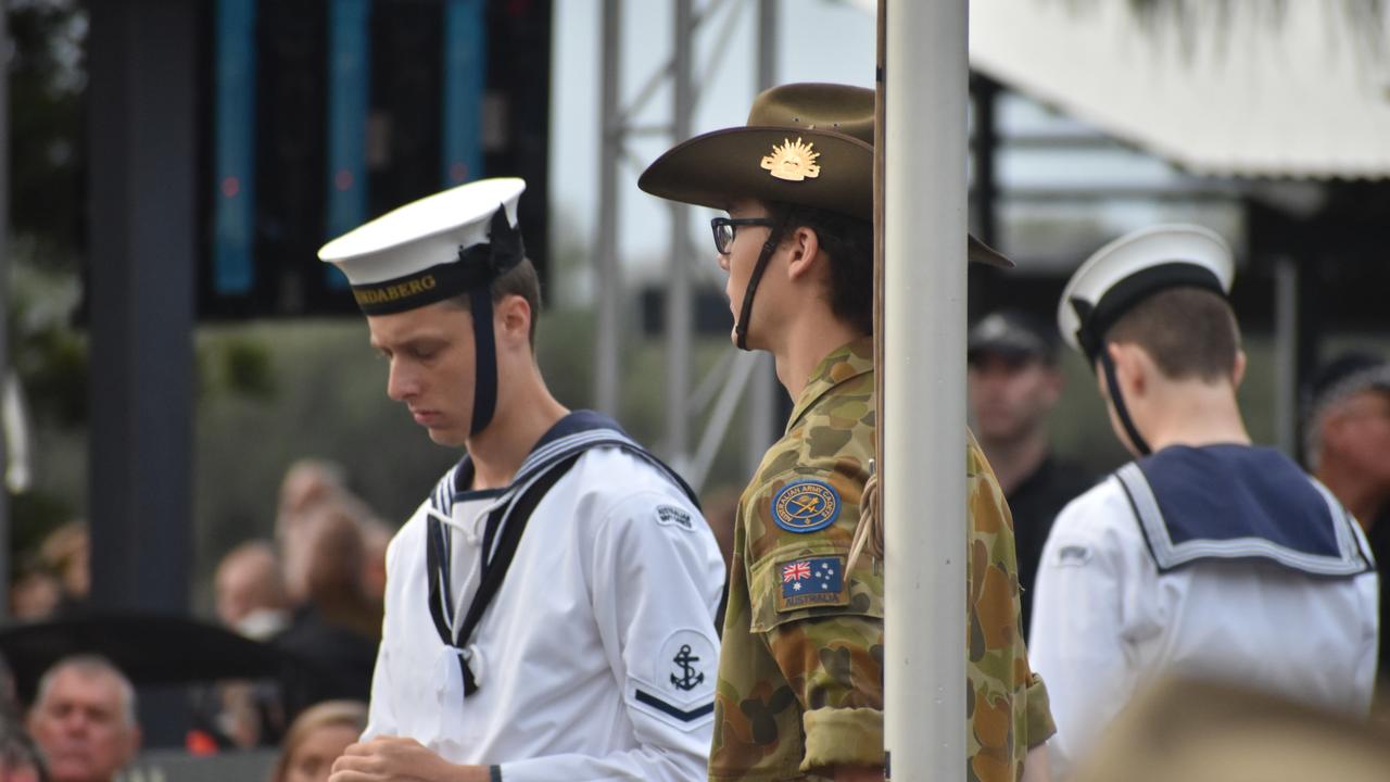 Scenes from the Bargara Dawn Service 2022.