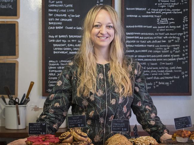 Claire Ptak, the owner of Violet Bakery, started her business with a market stall. Picture: MEGA TheMegaAgency.com.