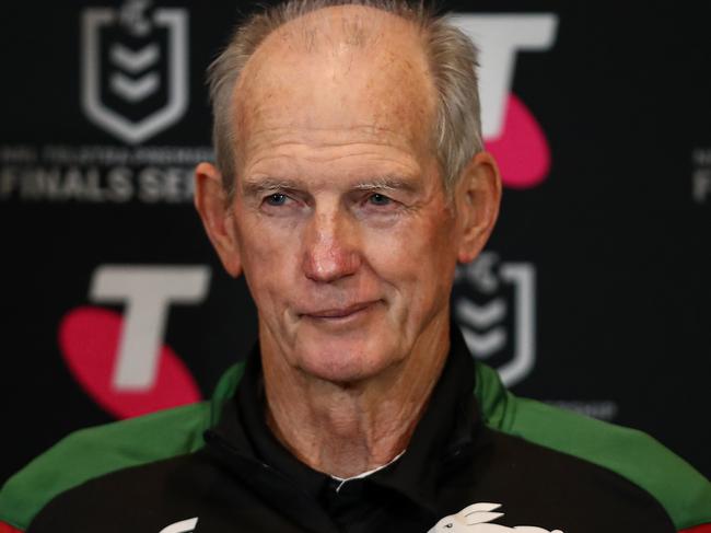 Wayne Bennett as South Sydney coach.