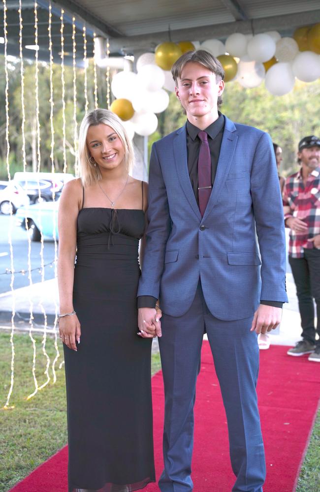 Students at the Coolum State High School formal 2023. Picture: contributed