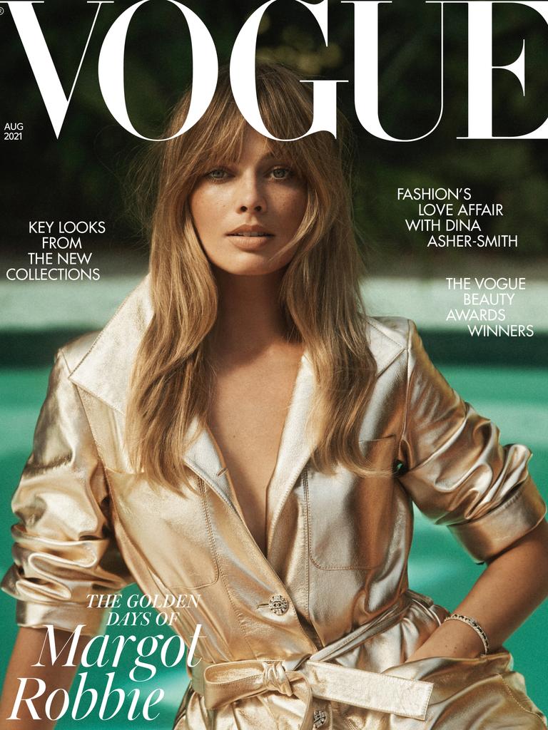 Margot Robbie Goes Al Naturale For Vogue Daily Telegraph