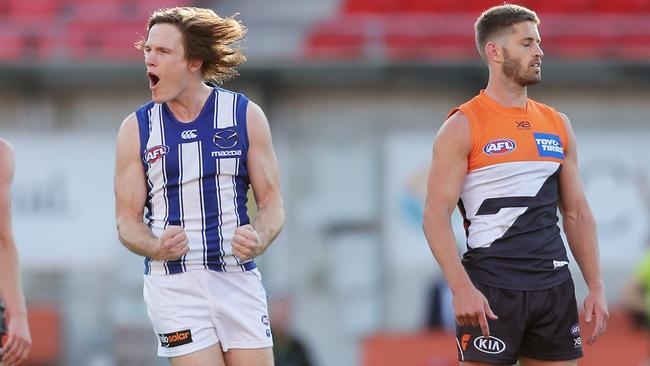 North Melbourne got the chocolates on the road against GWS last week, and Jared Polec starred. Picture: Getty Images