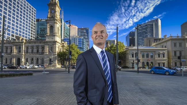 Former BankSA chief executive Nick Reade is the highest paid public servant in South Australia. Picture: Roy VanDerVegt.