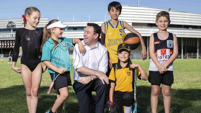 Minister for Sport Stuart Ayres hopes the guidelines stops umpires and coaches from quitting sports due to abuse from parents. Picture: Darren Leigh Roberts