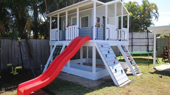 Plenty of ways up and down. Picture: Aarons Outdoor Living at Strathpine.