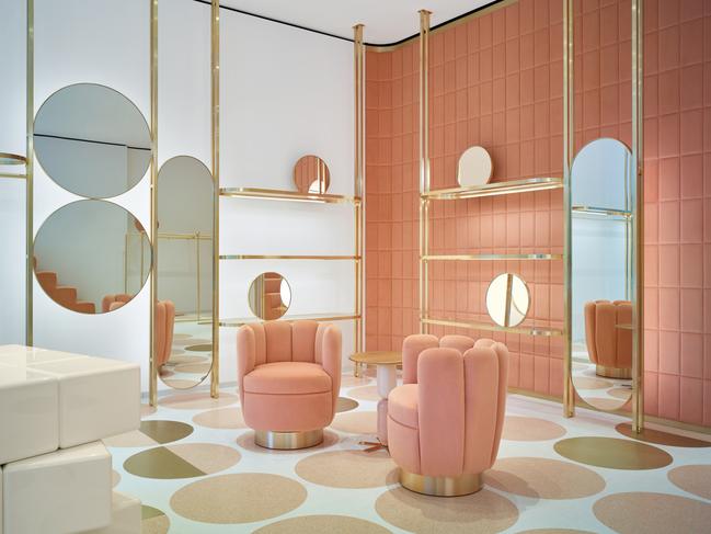 Mahdavi’s striking RED Valentino store design in London. Picture courtesy of RED Valentino