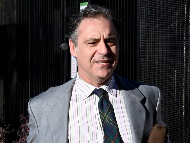 Former Channel 7 host Andrew O'Keefe arriving at Waverley court on Friday. Picture: NCA NewsWire / Jeremy Piper