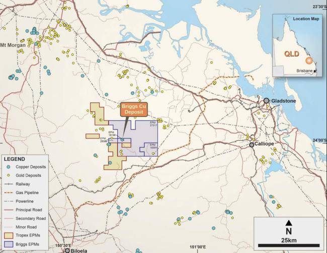 The Briggs copper JV. Pic: Alma Metals