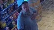 CCTV image of missing Queensland man Adrian De Jong from a roadhouse