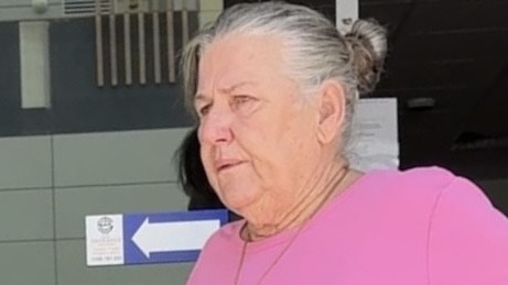 Mary Ann Landers leaving Maroochydore Magistrates Court on Monday. Picture: Sam Turner