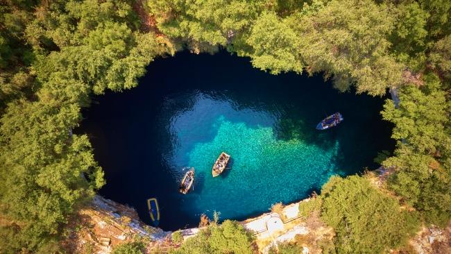 11/11
Kefalonia
The biggest of Greece's Ionian islands, Kefalonia shot to fame as the setting for the 2001 film Captain Corelli's Mandolin, but remains less crowded than neighbouring Corfu. Don't miss the extraordinary lake-within-a-cave, Cave of Melissani.