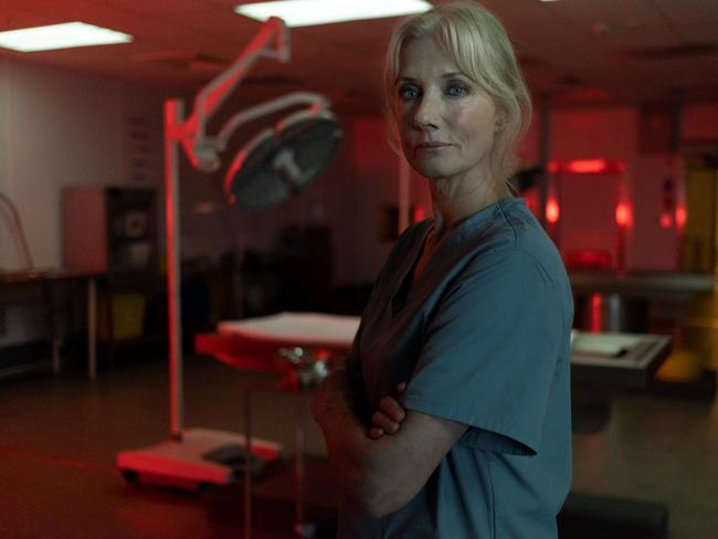 Joely Richardson as Jackie in Suspect. SBS On Demand