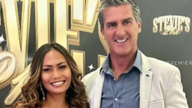 Former Essendon star Ricky Olarenshaw and his ex-wife Sarnanitha have been engulfed by a sex crime scandal in Bali. Source: Facebook