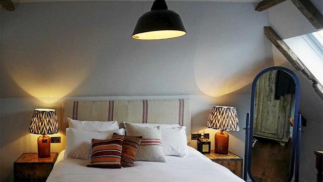 Reclaimed style by The Artist Residence Hotel, Penzance, Cornwall, UK. Picture: Jo Wing