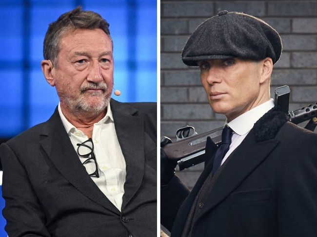 Steven Knight and Cillian Murphy