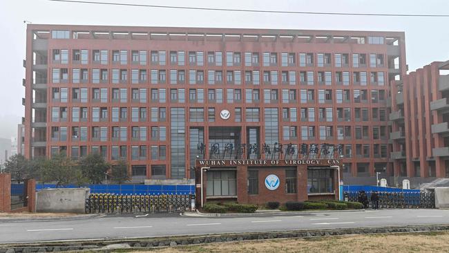 The Wuhan Institute of Virology in Wuhan in China's central Hubei province. Picture: Hector RETAMAL / AFP