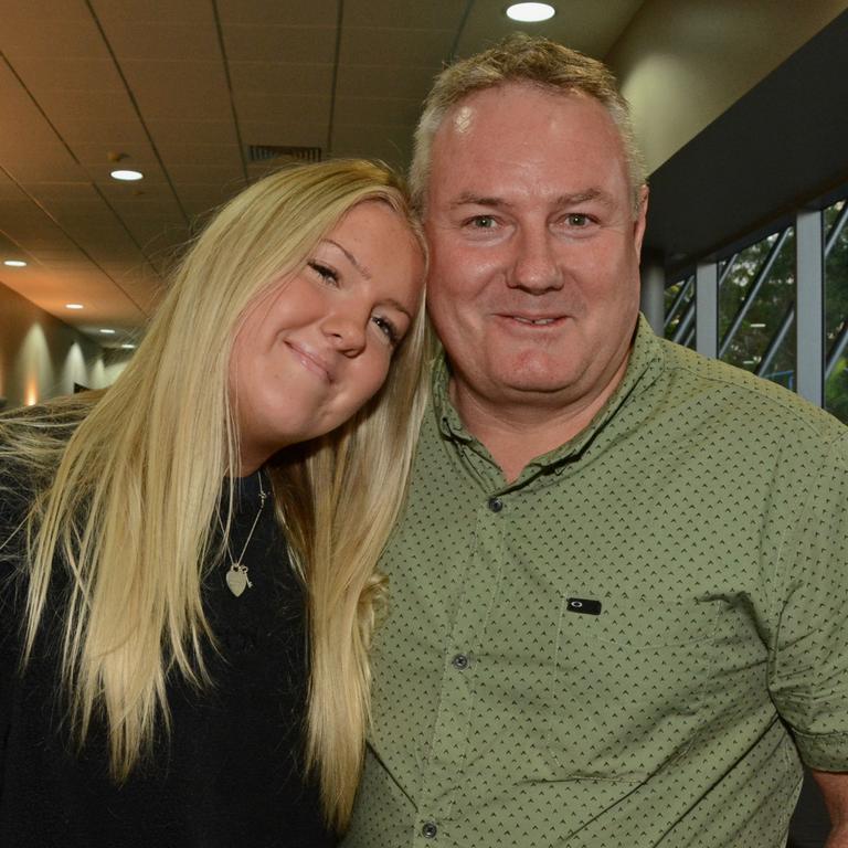 Courtney and Leon Osstendorp at GC Academy of Sport Awards night at Southport Sharks, Parkwood. Pic: Regina King.