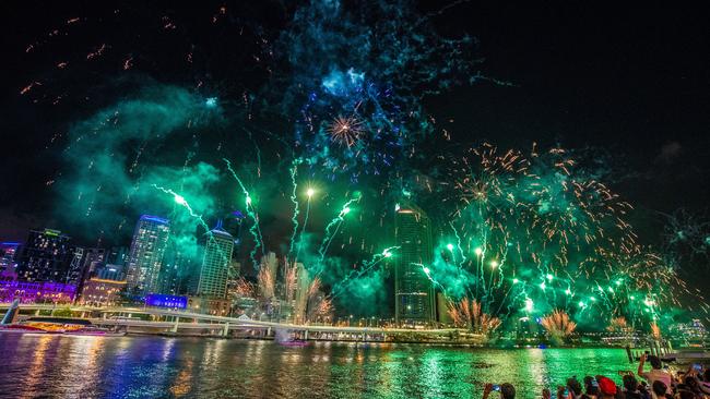 Brisbane’s fireworks displays will go ahead. Picture: AAP