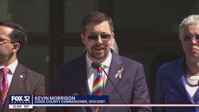 Cook County officials celebrate start of Pride Month | news.com.au ...