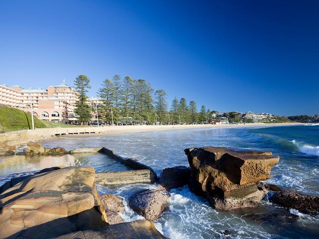 Terrigal foreshore view