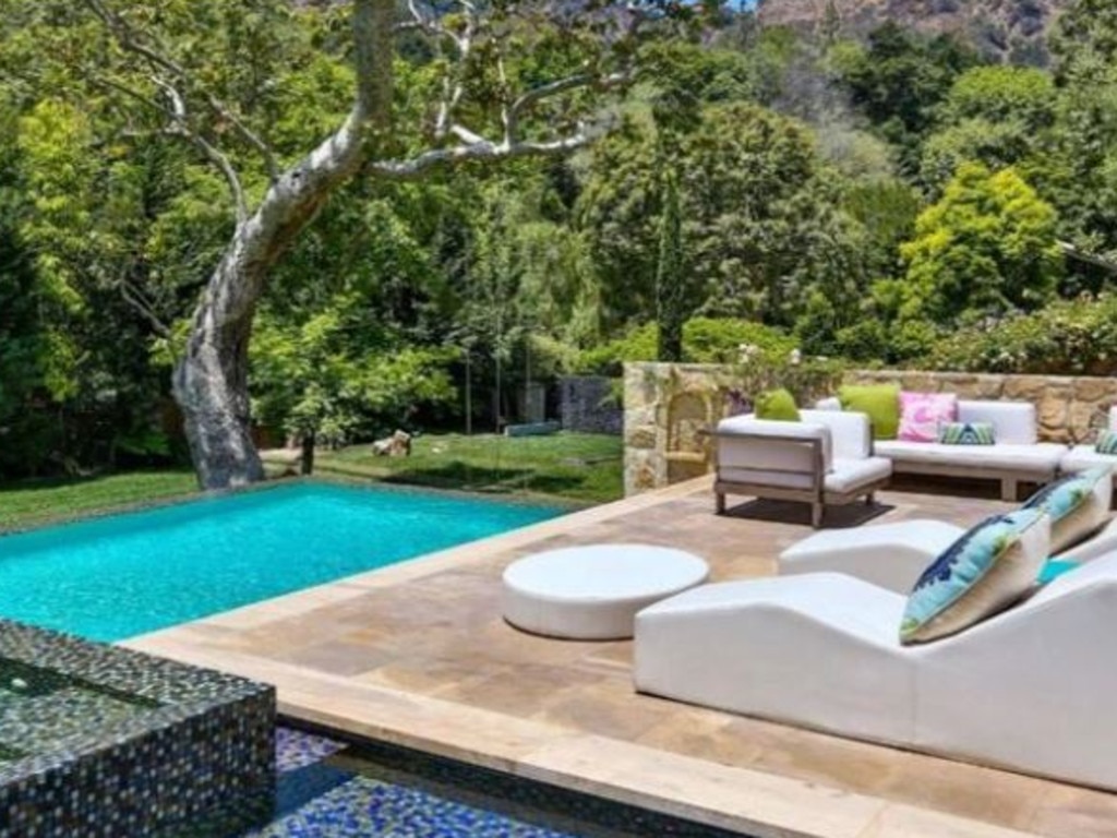 JLo's Bel Air mansion. Picture: Supplied