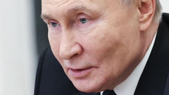 Vladimir Putin. Picture: Alexander Kazakov/AFP