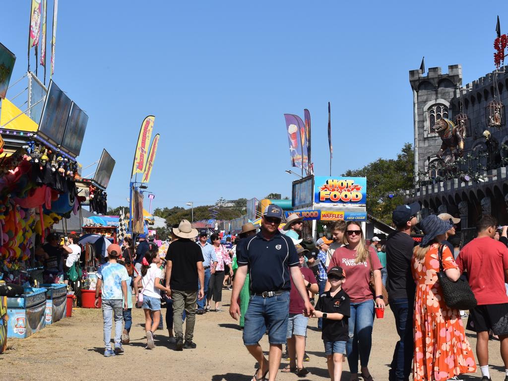 Thousands packed through the gates for people's day at the 150th Rockhampton Agricultural Show.