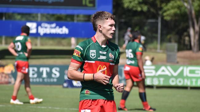 Meninga Cup semi-final action between the Redcliffe Dolphins and Wynnum-Manly Seagulls. Saturday April 15, 2023.