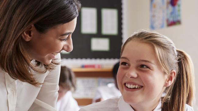 Good teachers help children achieve their best. Picture: iStock