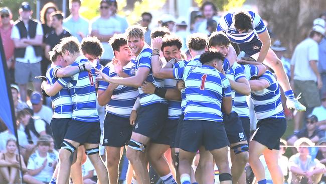 GPS first XV rugby grand final, Nudgee College Vs BSHS. Saturday September 7, 2024. Picture, John Gass