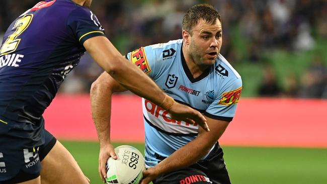 Wade Graham was left frustrated at being forced out of Friday night’s game. Picture: Grant Trouville/NRL Photos