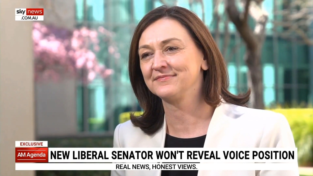 Moderate NSW Liberal Senator refuses to reveal position on Voice