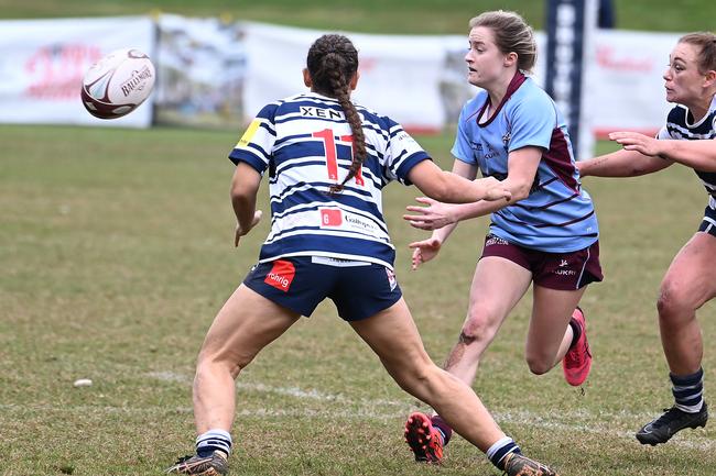 Premier women club rugby between Brothers and Norths Saturday May 25, 2024. Picture, John Gass