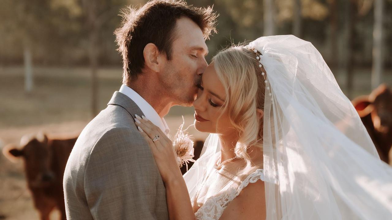 Sonja Logan on her wedding day. Picture: Shot From The Heart Photography.